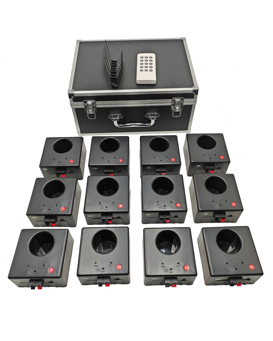 U-Series Single-Cue Stage Fountain Firing System - 12 Units